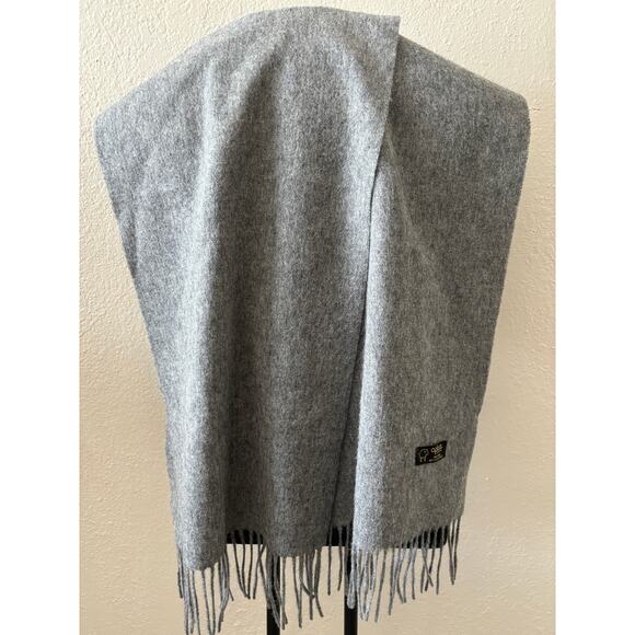 Aptus Brand Wool Scarf Grey - Picture 1 of 3